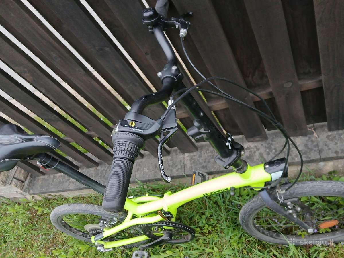 Aliuminis Sulenkiamas Btwin Tilt500 20c ratai 7pv - nuotraukos Nr. 4