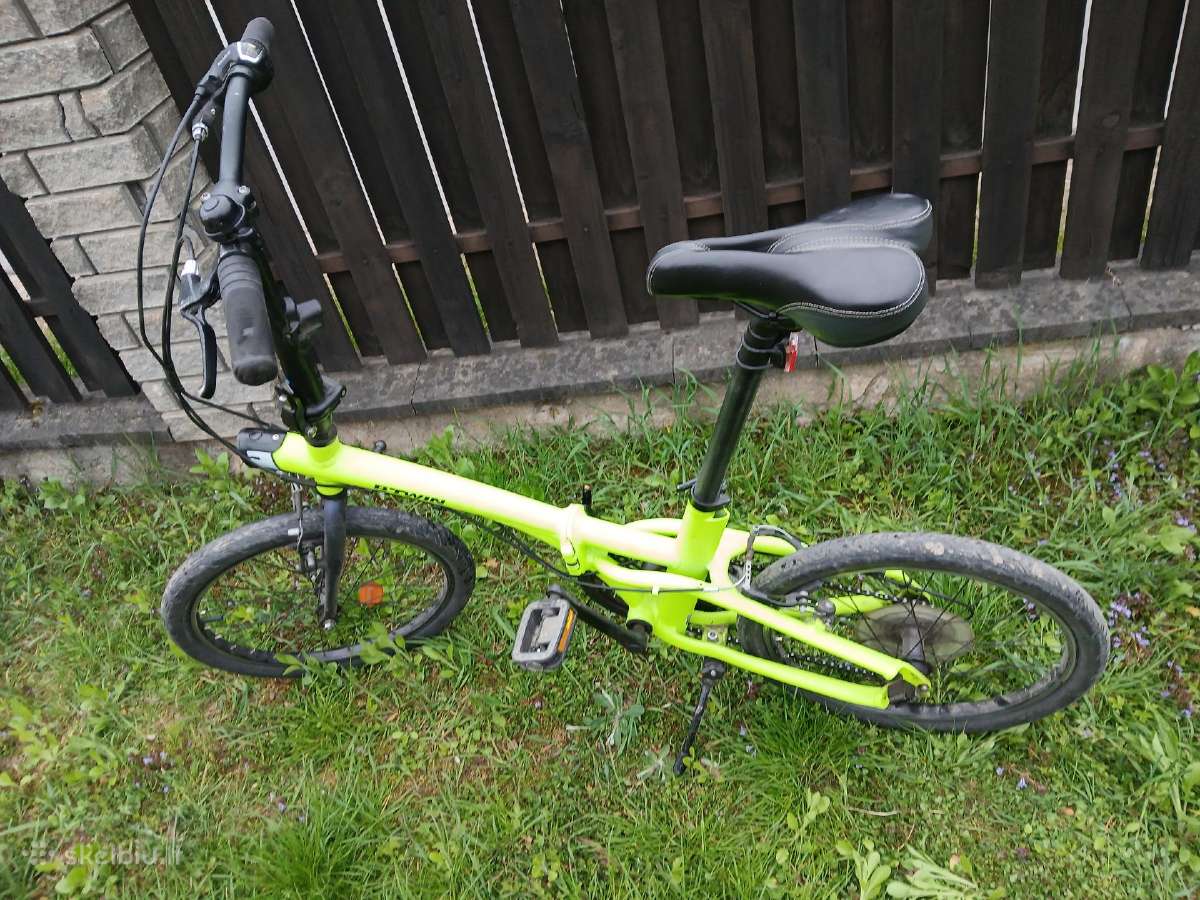 Aliuminis Sulenkiamas Btwin Tilt500 20c ratai 7pv - nuotraukos Nr. 8