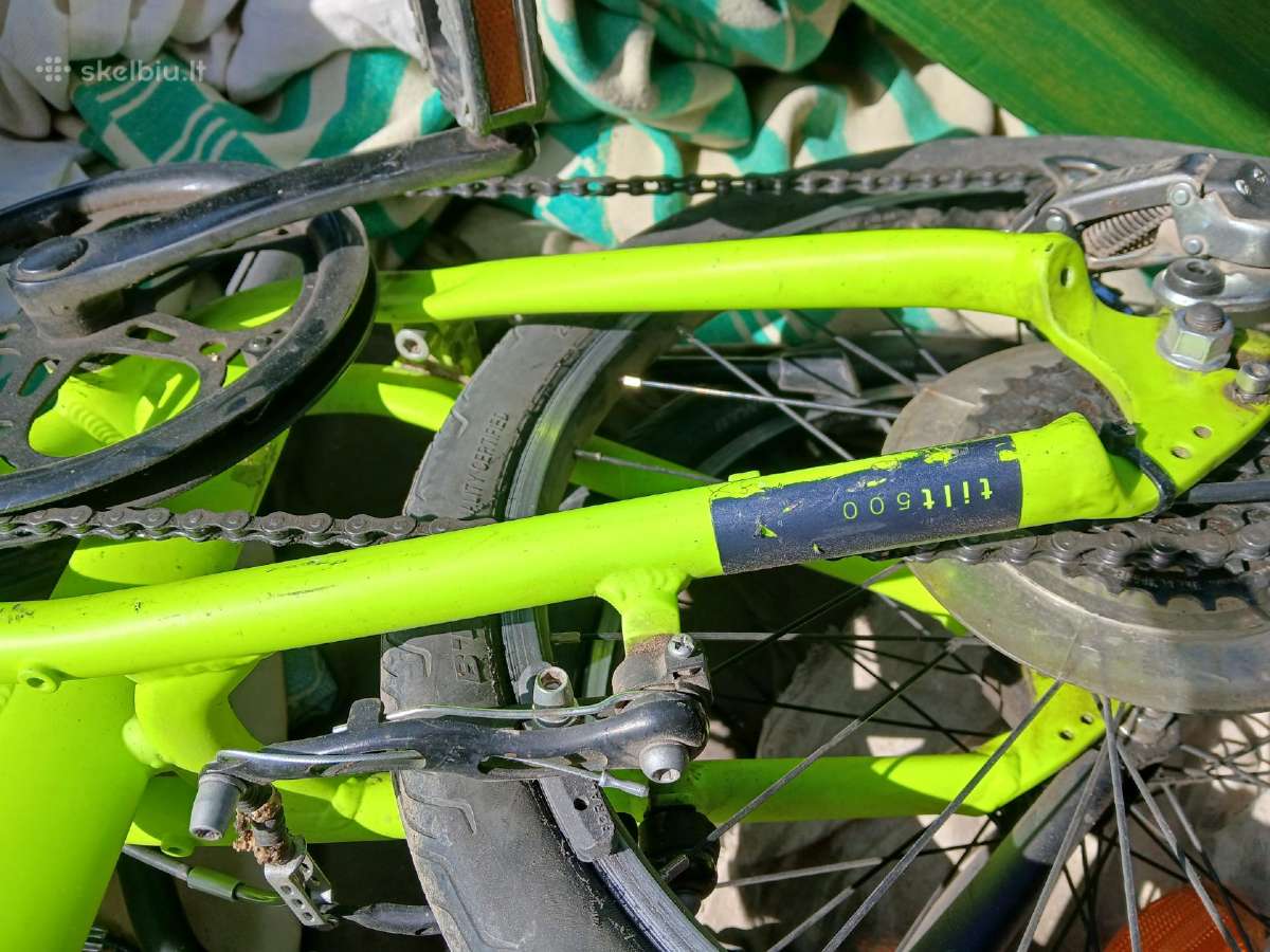Aliuminis Sulenkiamas Btwin Tilt500 20c ratai 7pv - nuotraukos Nr. 11