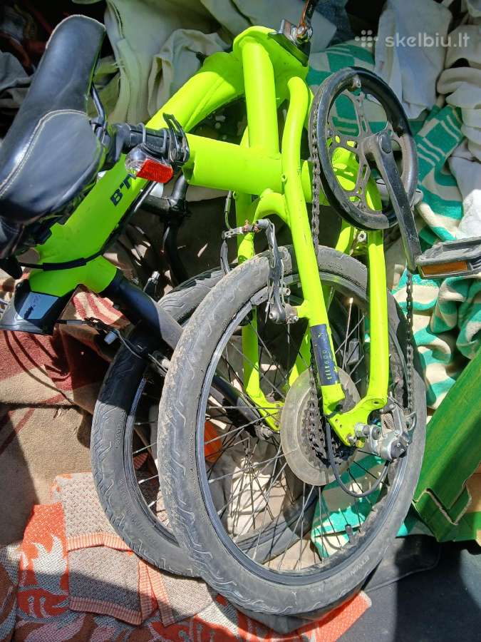Aliuminis Sulenkiamas Btwin Tilt500 20c ratai 7pv - nuotraukos Nr. 13