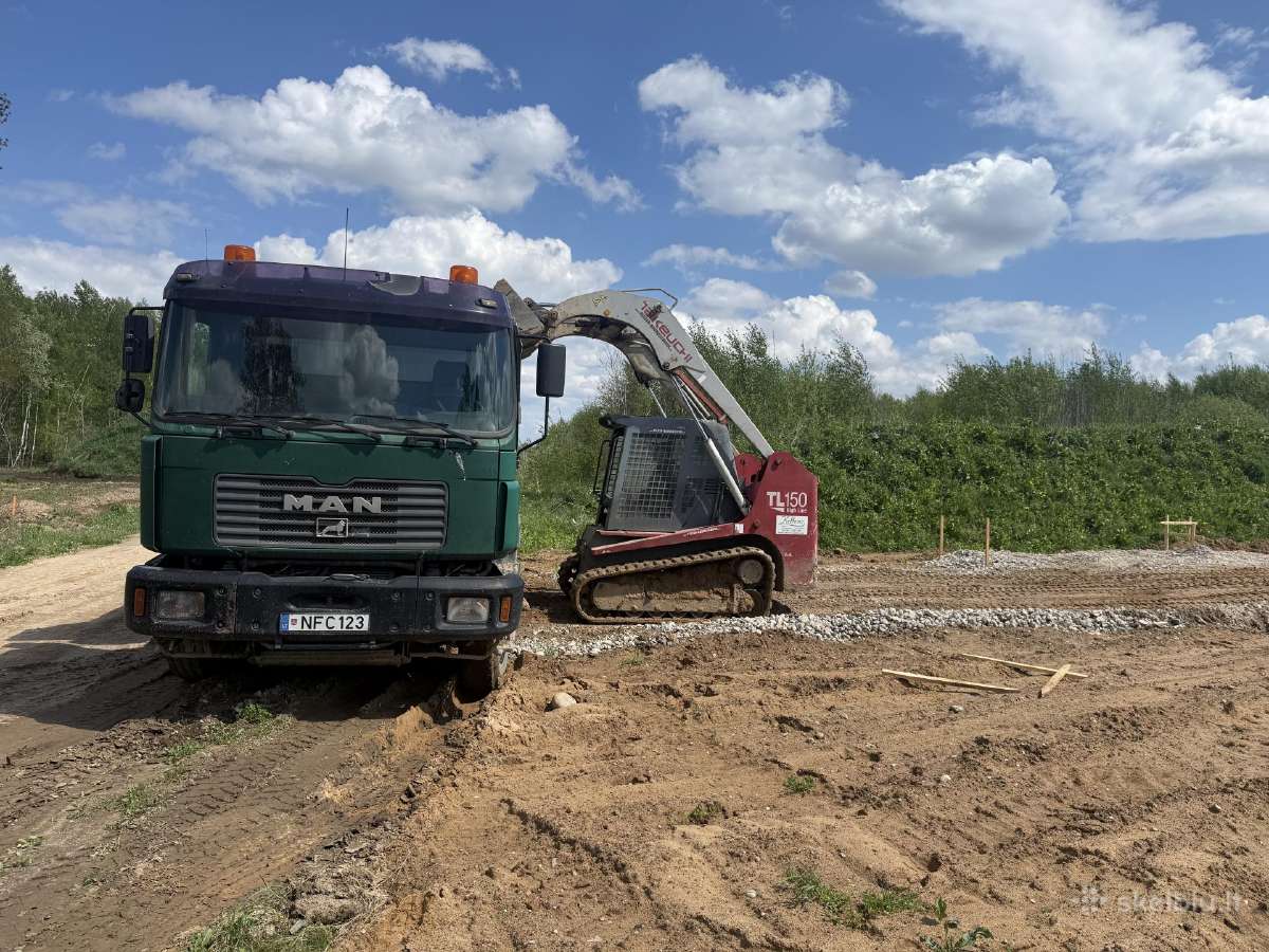 Bobcat mini krautuvo paslaugos