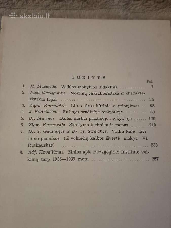 Pedagoginis metraštis - nuotraukos Nr. 3