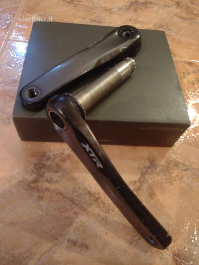 Shimano XTR Fc-m9125 cranks, MTB švaistikliai