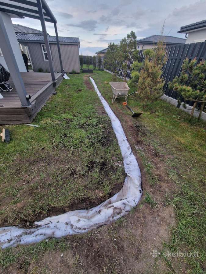 Drenažo, lietaus ir nuotekų darbai - nuotraukos Nr. 30