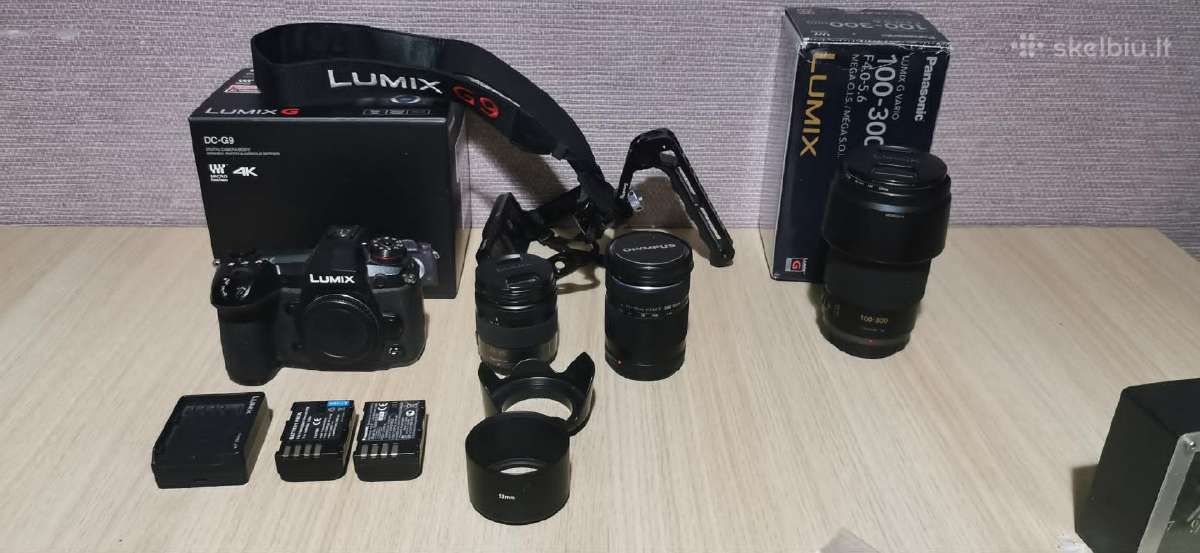 Panasonic Lumix Dc-g9 + 14-45 40-150 Smallrig