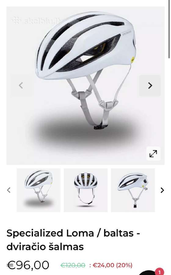 Loma Helmet CE Specialized 2024 Oak Green Mips - nuotraukos Nr. 8