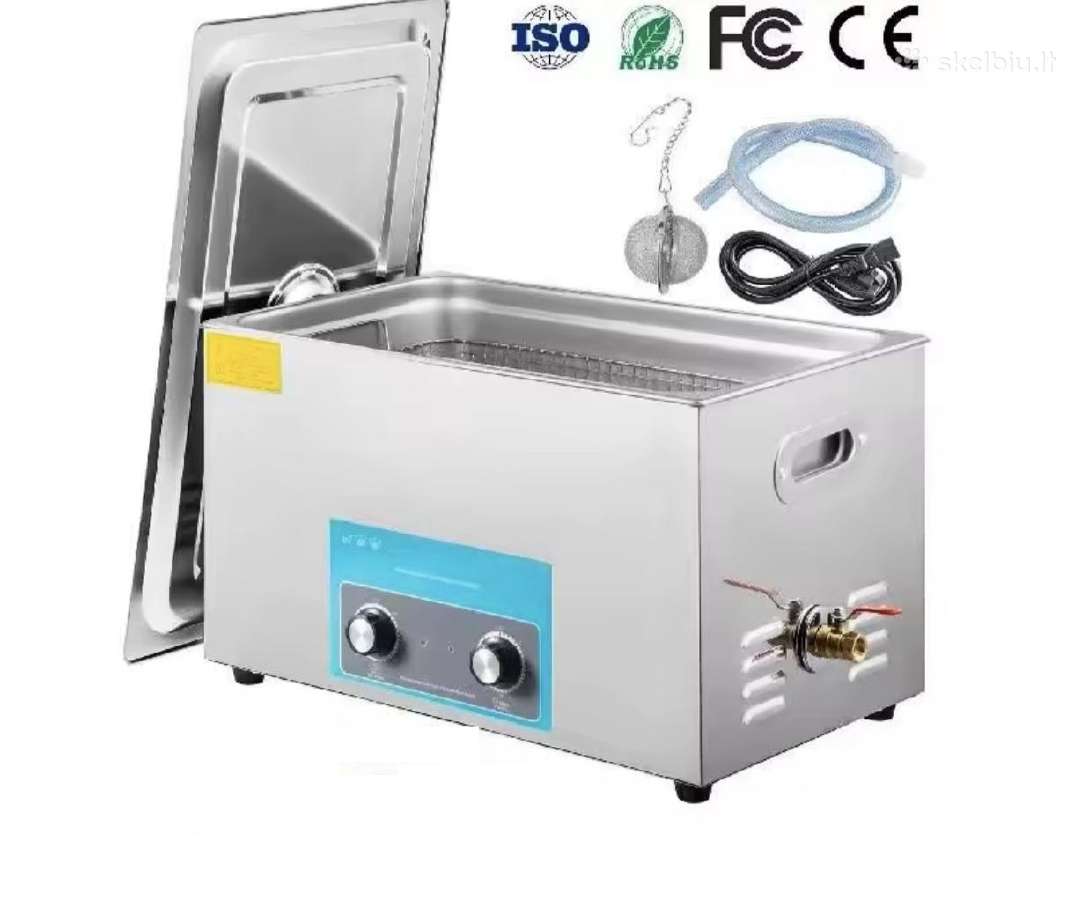 Ultragarso valymo vonelė 10l, 15l, 30l.