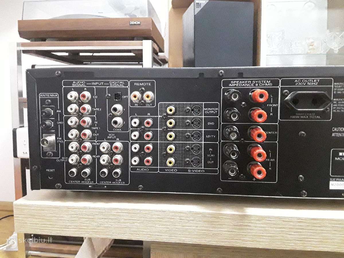 Resiverys marantz sr5000 - nuotraukos Nr. 6