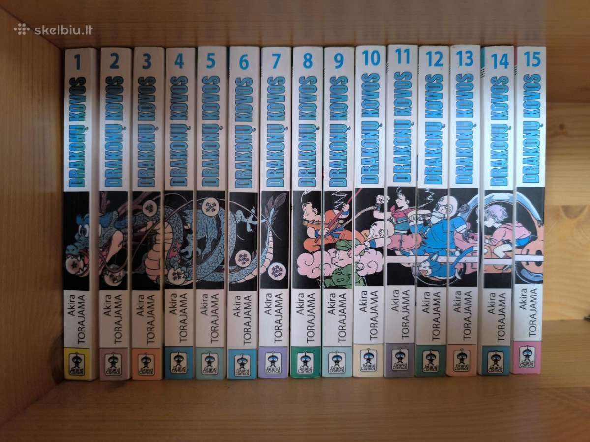 Drakonų kovos manga - nuotraukos Nr. 2