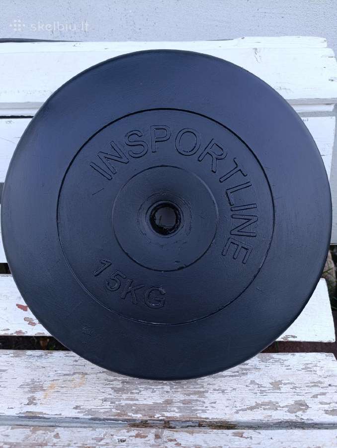 Štangos svoris 15kg-15€
