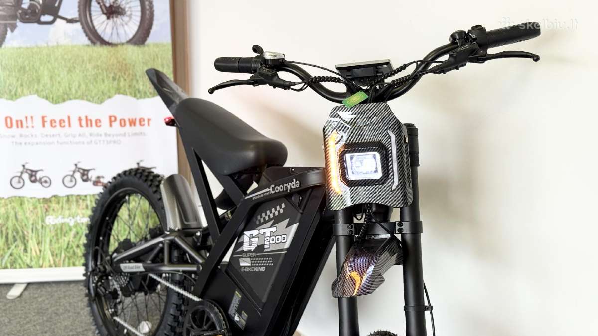 Gt2000 Ouxi Cooryda elektrinis dviratis 2000w - nuotraukos Nr. 4