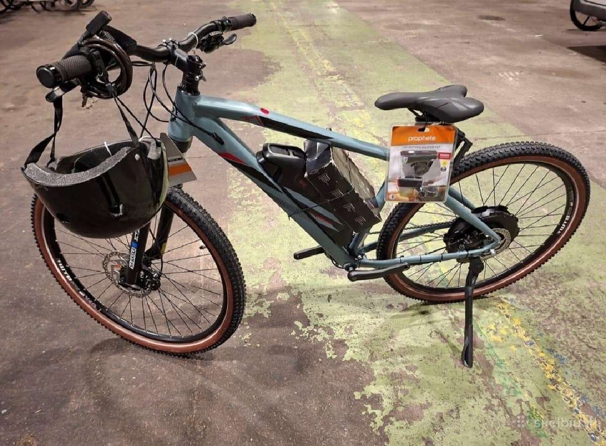 Naujas elektrinis dviratis