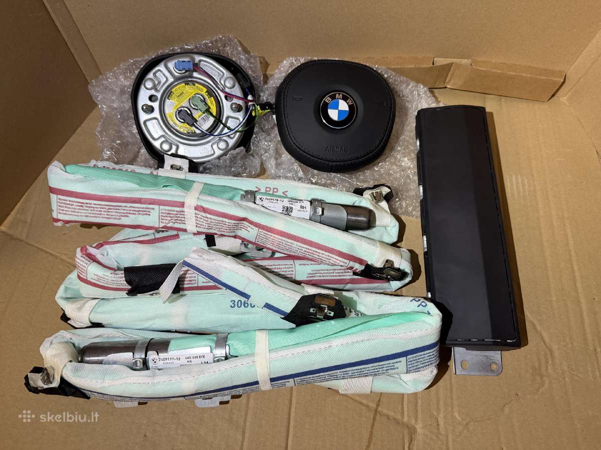 Bmw G20,g22,g30,g01,g05,g06 saugos pagalvės.