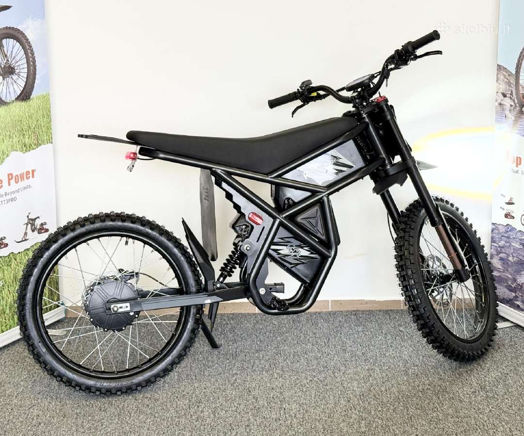 Gt73 Riding Times elektrinis dviratis 1200w 55km/h - nuotraukos Nr. 4