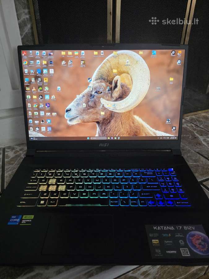 Msi Katana B12vgk i7-12650