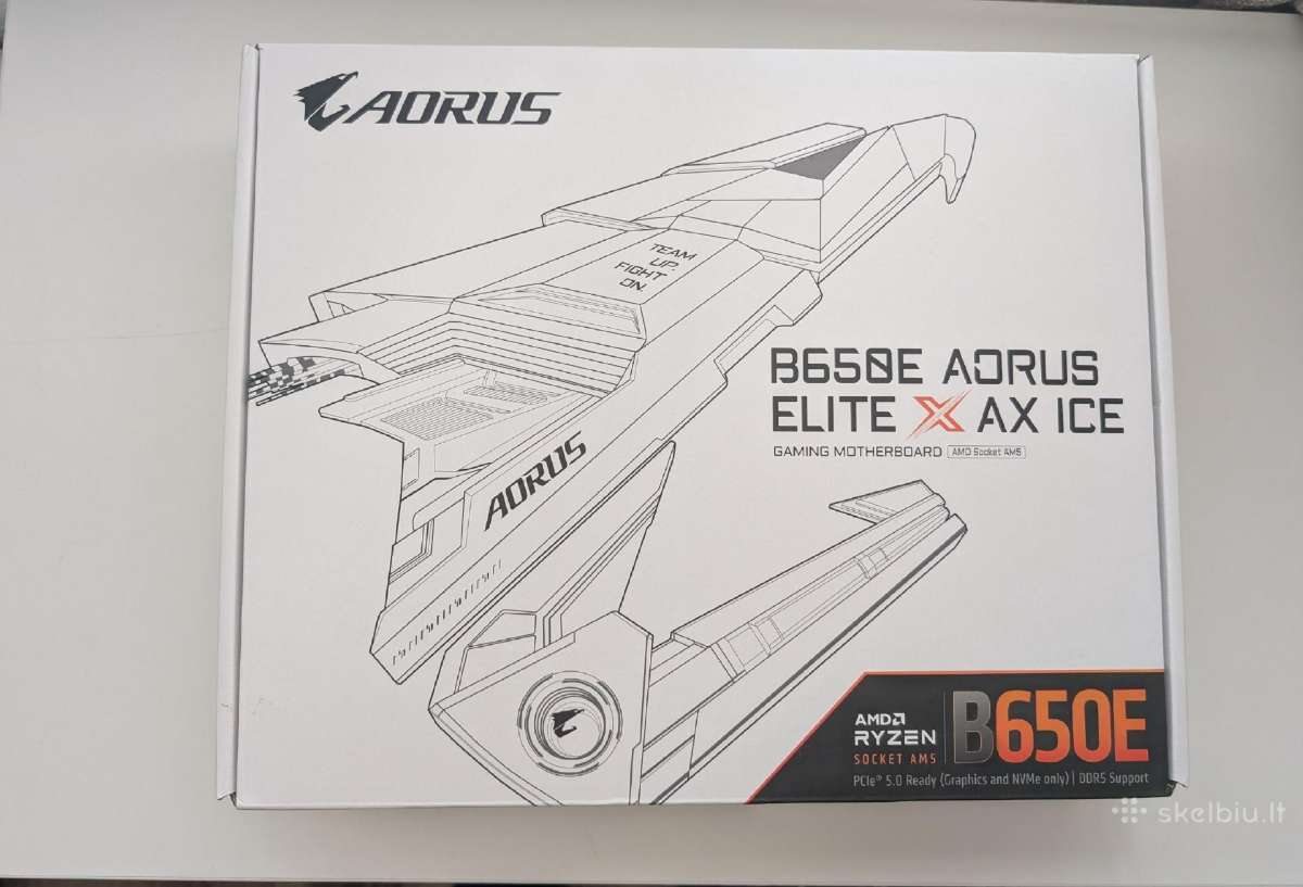 Pagrindinė plokštė Gigabyte B650e Aorus Elite WiFi