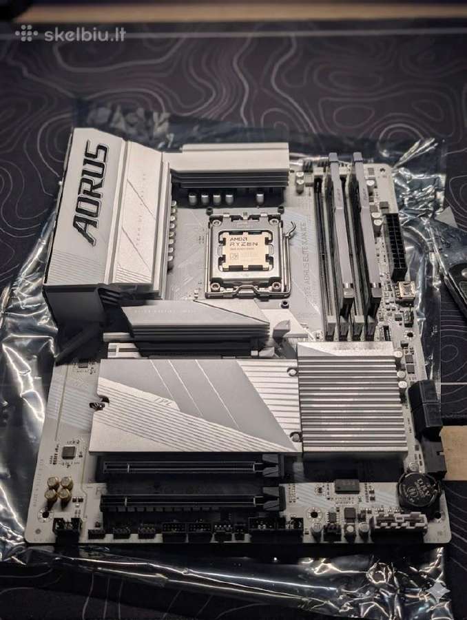 Pagrindinė plokštė Gigabyte B650e Aorus Elite WiFi - nuotraukos Nr. 2
