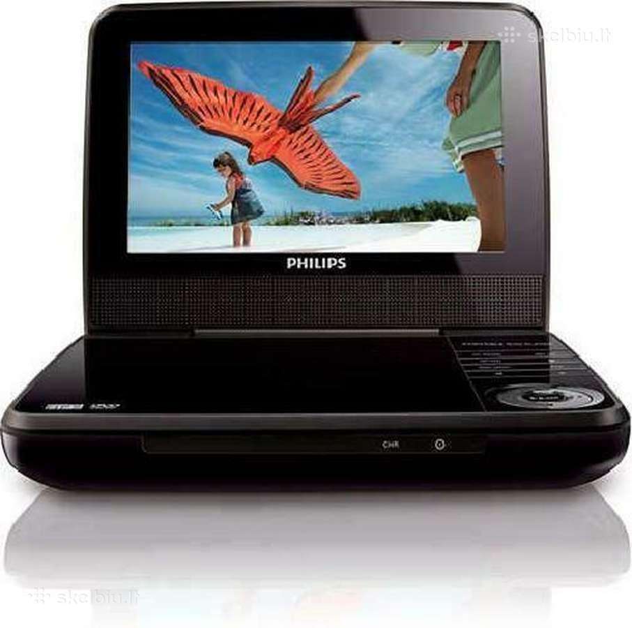 CD/dvd grotuvas Philips su ekranu