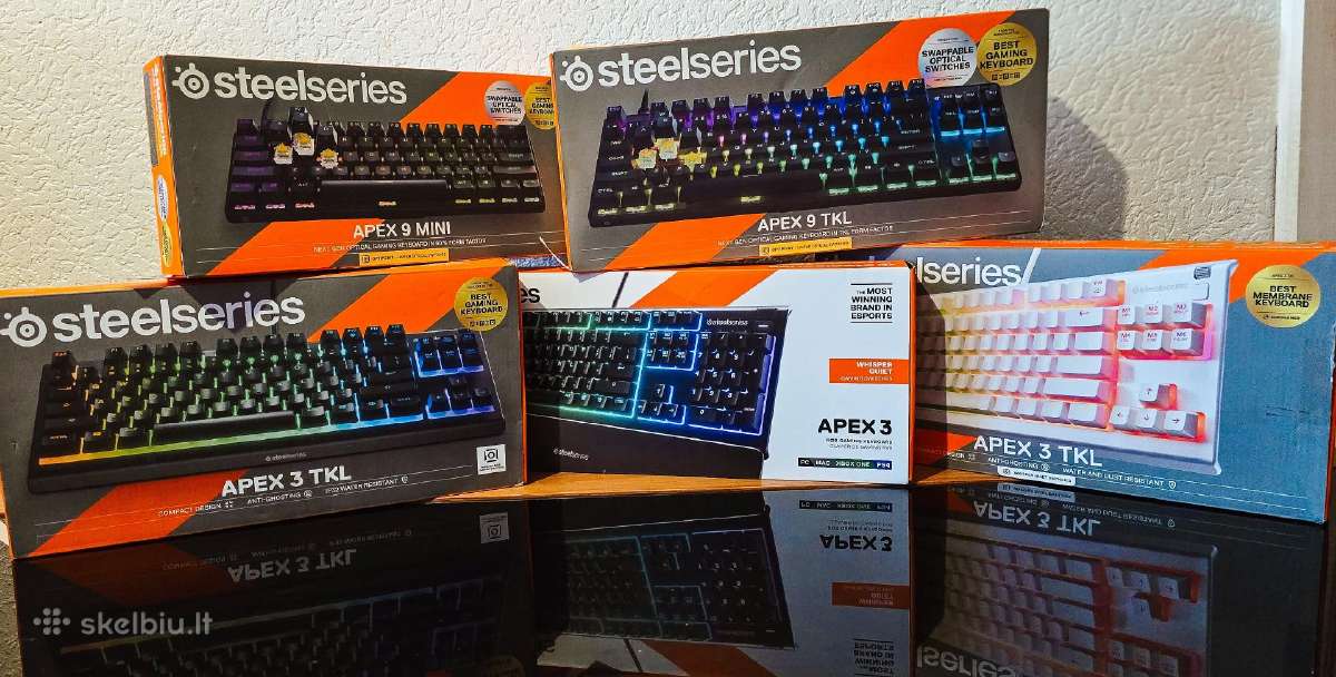 Steelseries Apex, Aerox, Arctis - nuotraukos Nr. 3