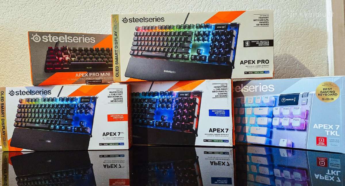 Steelseries Apex, Aerox, Arctis - nuotraukos Nr. 2