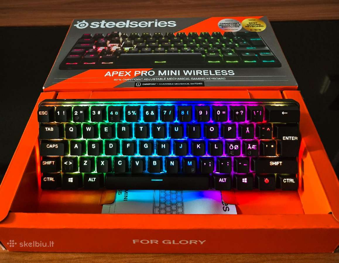 Steelseries Apex, Aerox, Arctis - nuotraukos Nr. 9