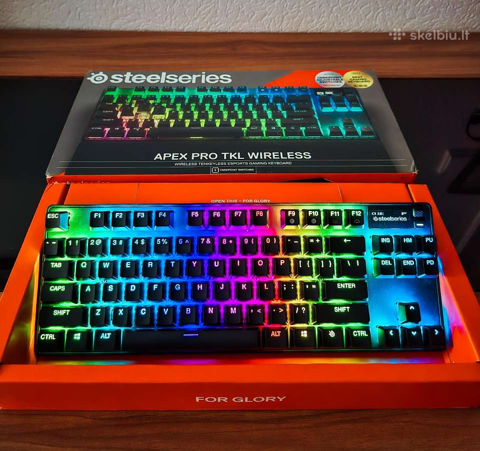Steelseries Apex, Aerox, Arctis - nuotraukos Nr. 17