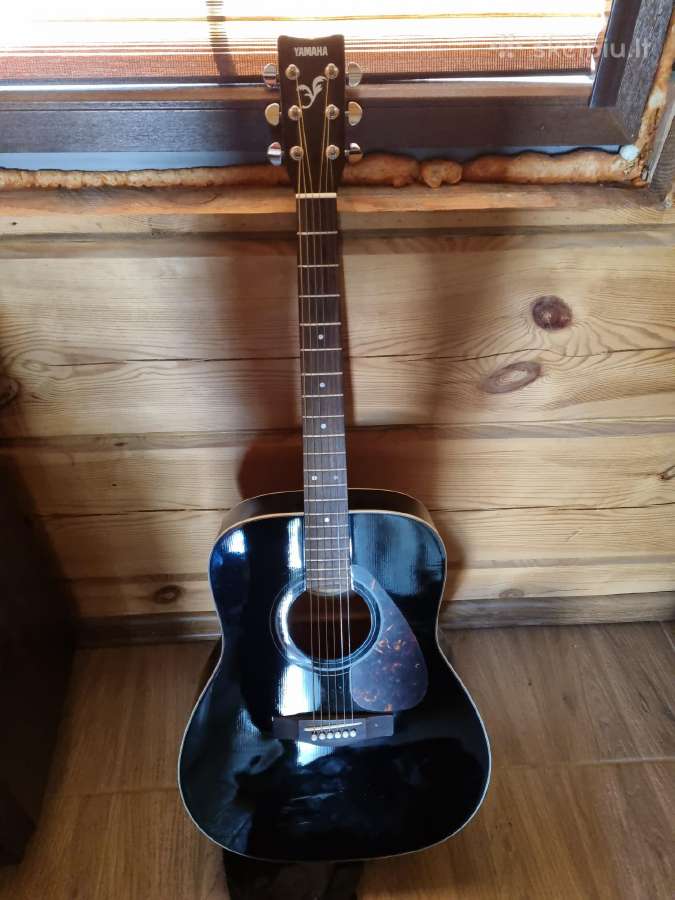 Akustinė gitara Yamaha, elektrinė Prince