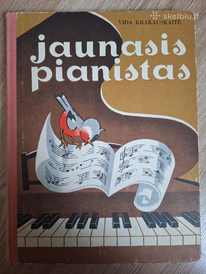 Jaunasis pianistas. Pirmoji knyga. 1975 m.