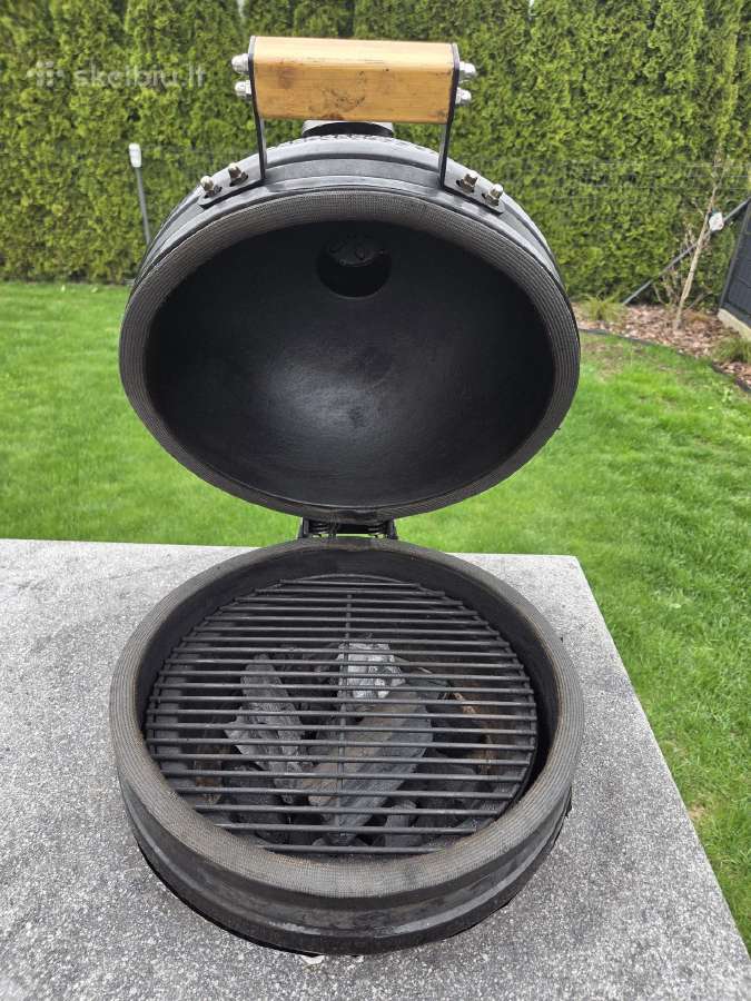 Kamado minimo kepsninė su stalu. - nuotraukos Nr. 5