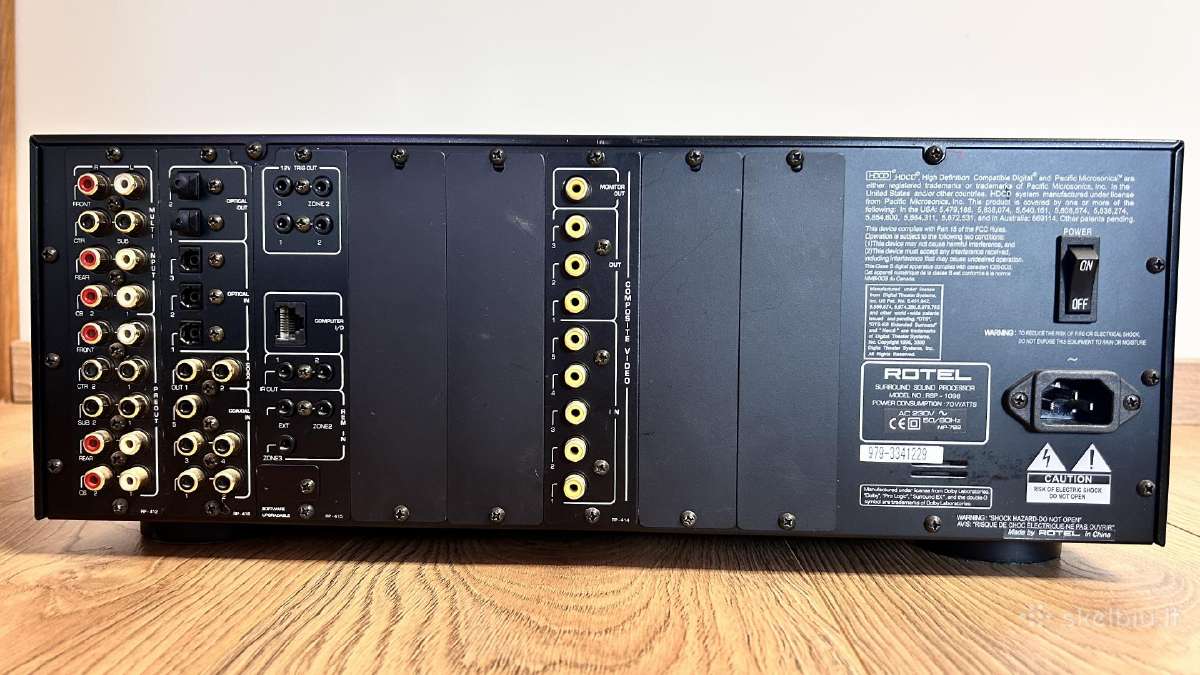 Rotel Dsp 1098 - nuotraukos Nr. 3