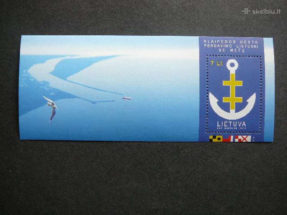 Klaipedos uostas Lietuva 2013 Mnh lit1138