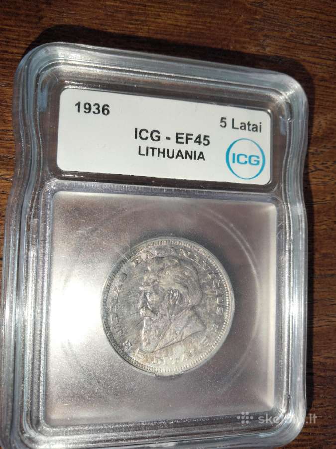 5 litai 1936