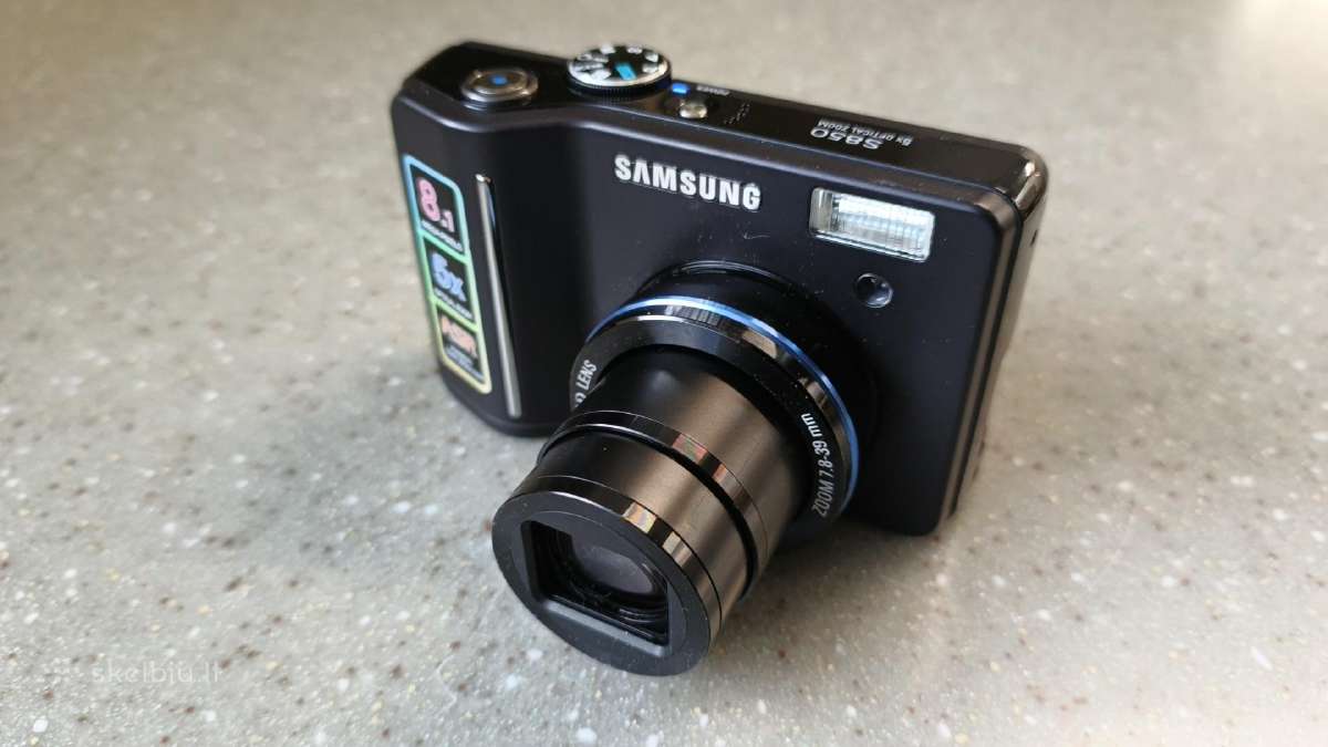 Samsung S850 skaitmeninis fotoaparatas - nuotraukos Nr. 6