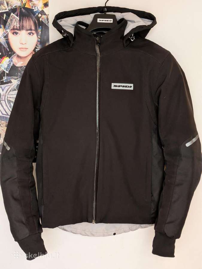 Spidi Hoodie Armor H2out tekstilinė striukė