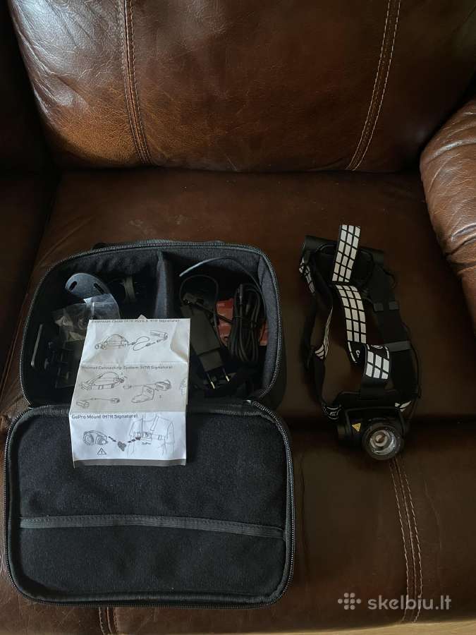Prožektorius Ledlenser H7r su li-ion baterija,