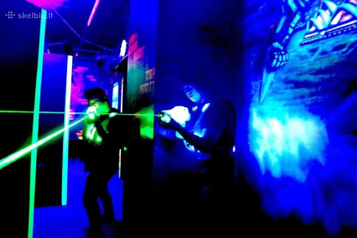 Parduodamas Lasertag pramogų verslas /įranga
