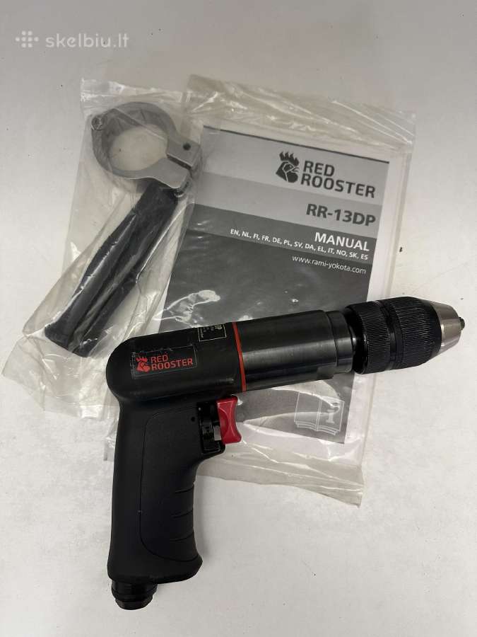 Kampinė gręžimo mašina Red Rooster Rr-13dp 13mm 80 - nuotraukos Nr. 3
