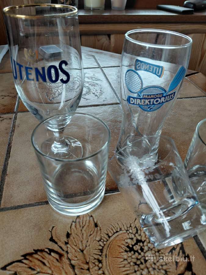 Alaus ir kokteilinės taurės - nuotraukos Nr. 2