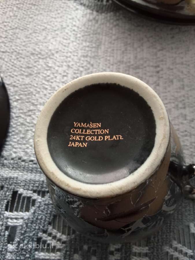 Japoniški porceleniniai antkvariniaii puodeliai - nuotraukos Nr. 4