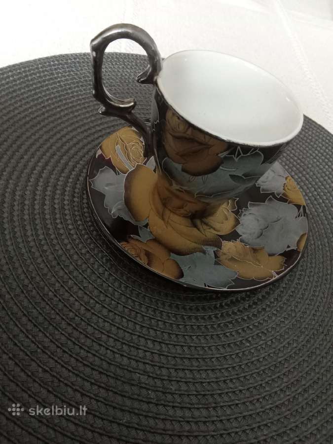 Japoniški porceleniniai antkvariniaii puodeliai - nuotraukos Nr. 6