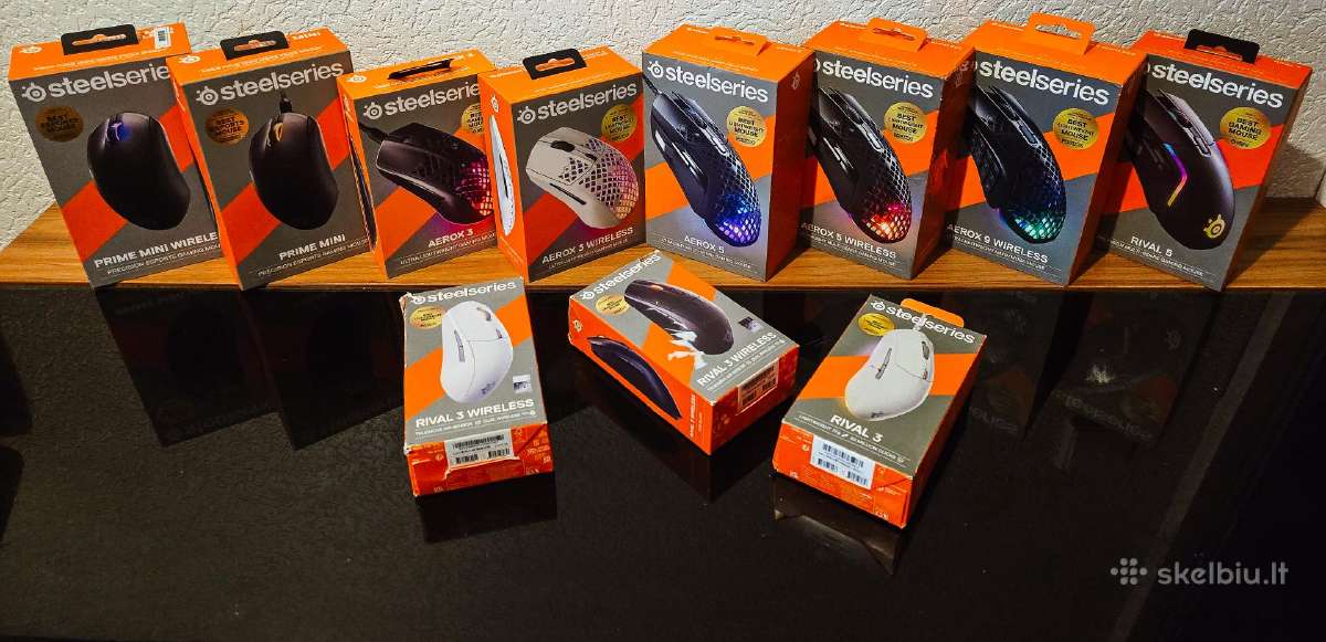 Steelseries Apex, Aerox, Arctis - nuotraukos Nr. 4