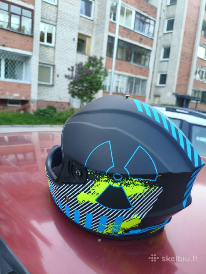 Motocroso tipo šalmai - nuotraukos Nr. 14
