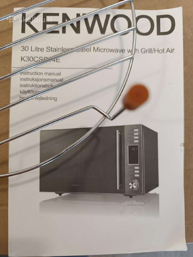 Mikrobanginis krosnis Kenwood K30css14e su Grilių - nuotraukos Nr. 2