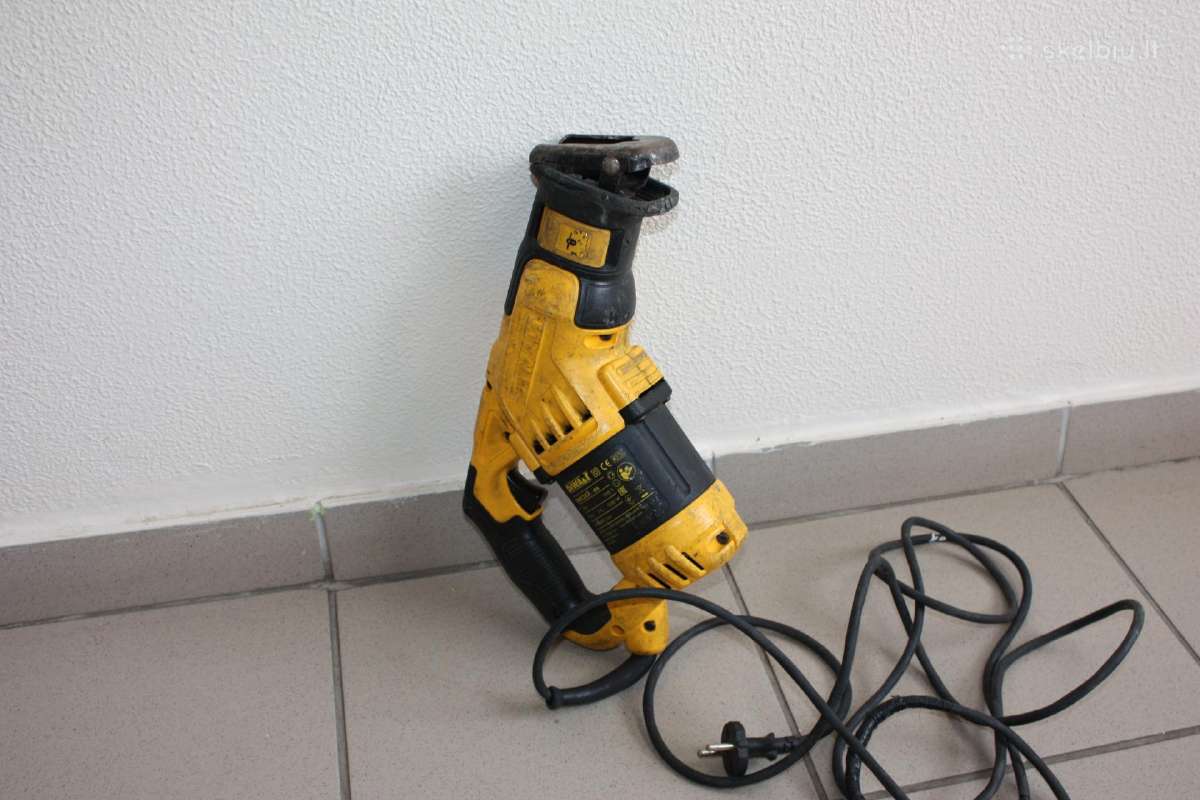 Tiesinis pjūklas Dewalt Dwe357 220v - nuotraukos Nr. 2