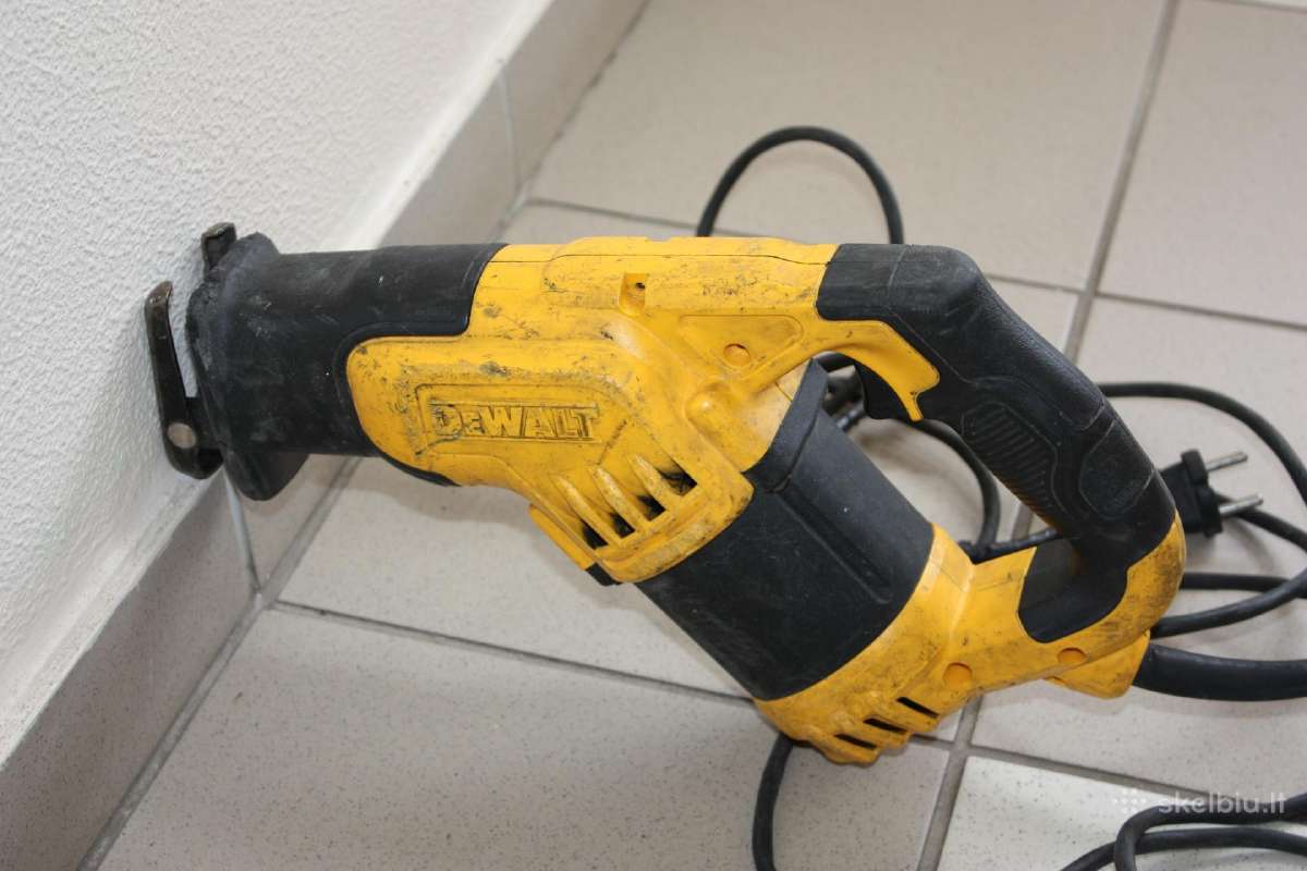Tiesinis pjūklas Dewalt Dwe357 220v - nuotraukos Nr. 5