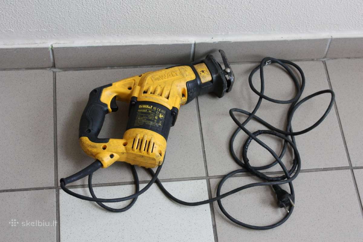 Tiesinis pjūklas Dewalt Dwe357 220v - nuotraukos Nr. 6