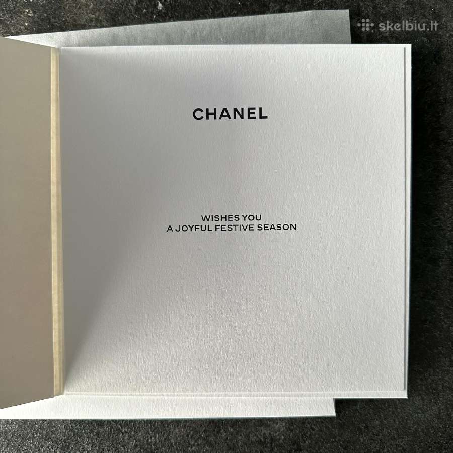 Chanel Proginė Kolekcinė Atvirutė Originalas Nauja - nuotraukos Nr. 2