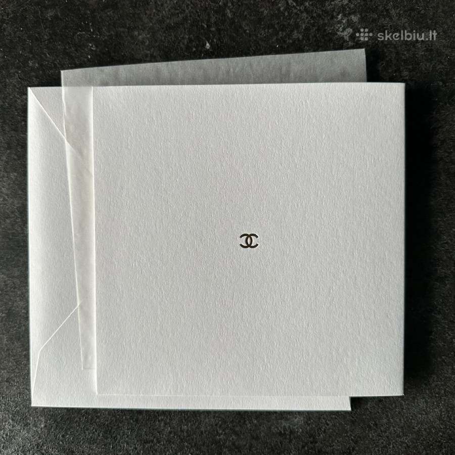 Chanel Proginė Kolekcinė Atvirutė Originalas Nauja - nuotraukos Nr. 3