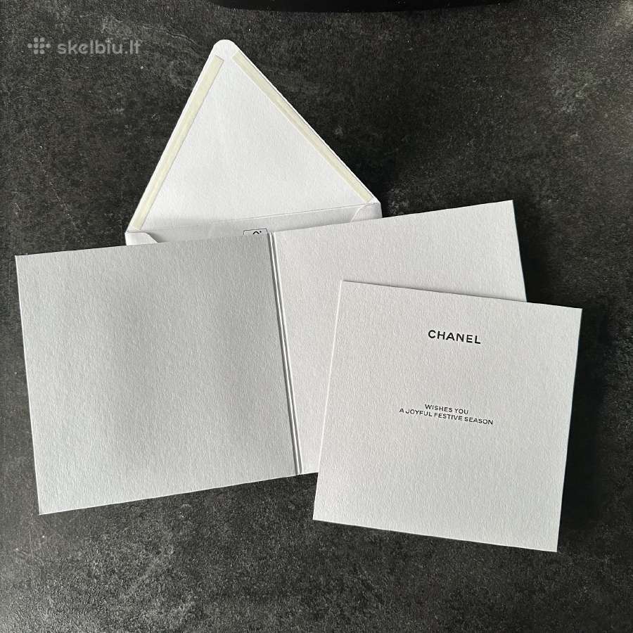 Chanel Proginė Kolekcinė Atvirutė Originalas Nauja - nuotraukos Nr. 4