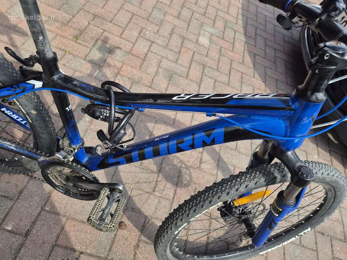 Puikios būklės Storm Racer vaikiškas dviratis - nuotraukos Nr. 5